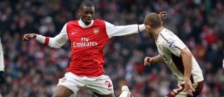 Abou Diaby s-a accidentat la primul sau meci la Arsenal dupa o pauza de cateva luni