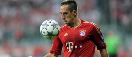 Franck Ribery, accidentat la coapsa dreapta