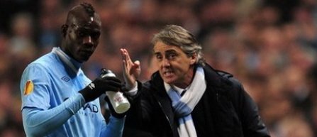 Mancini nu-l va mai folosi pe Mario Balotelli in acest sezon